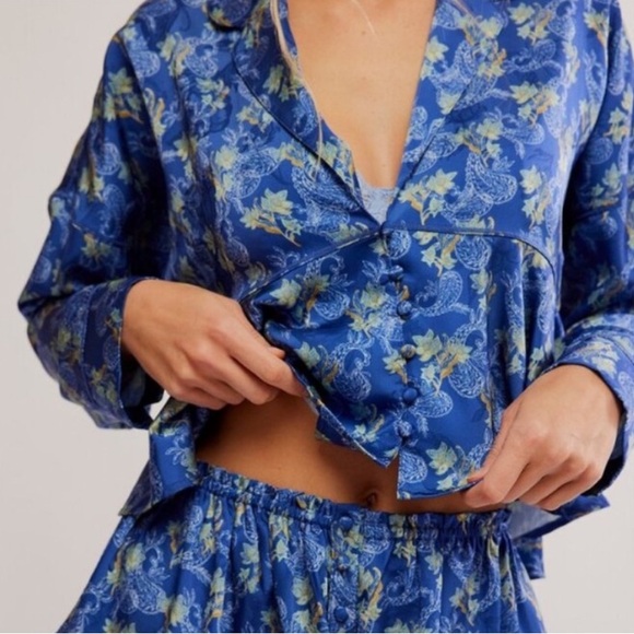 Free People PJ Top - Picture 2 of 7